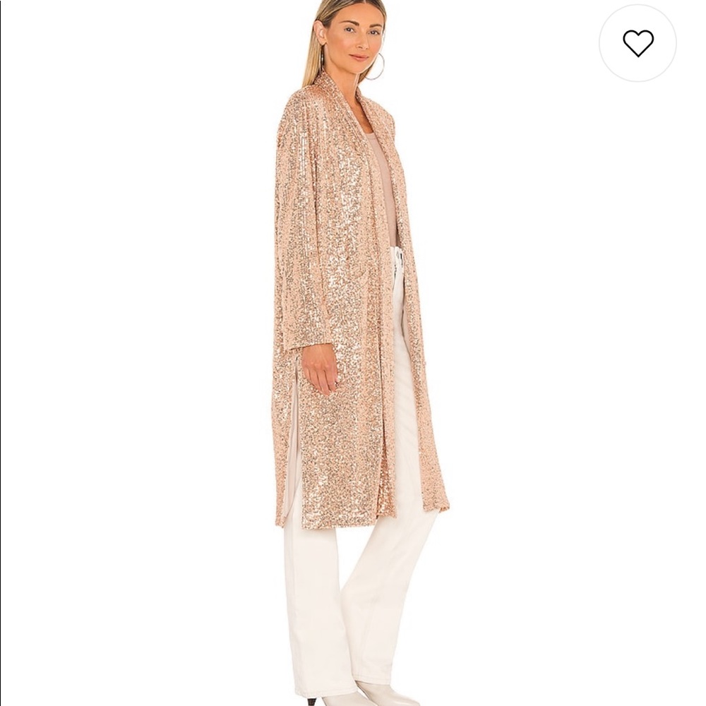 BB Dakota Show Stopper Sequin Duster Size M NWT